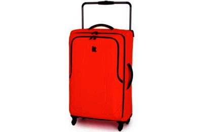 IT Luggage World's Lightest Large 4 Wheel Suitcase - Red